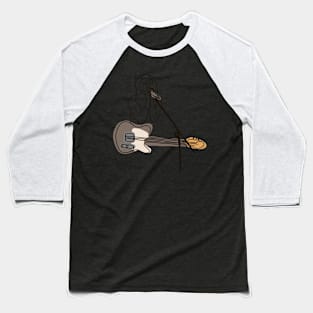 Singer + guitarist minimalist line art Baseball T-Shirt